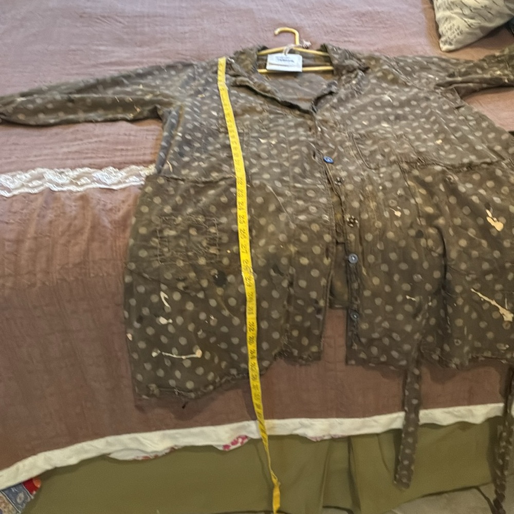 Magnolia Pearl Brown Marguerite Polka Dot Mini Dress - Picture 10 of 11